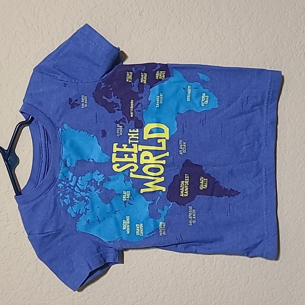Cat & Jack See The World Tee